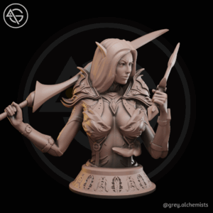 Rina The Drow Demon hunter