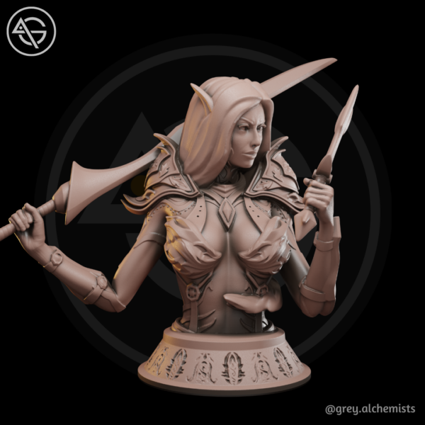 Rina The Drow Demon hunter
