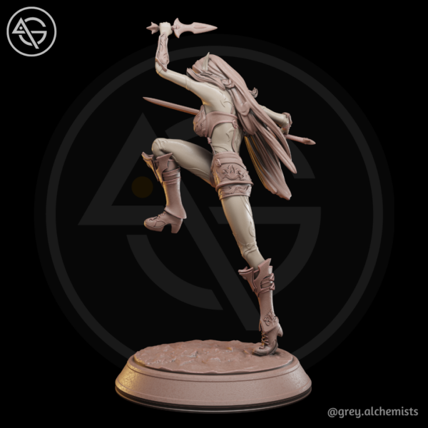 Rina the demon hunter (pose 2) - Image 7