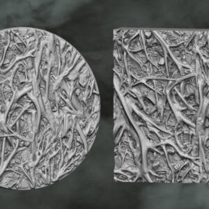 Socle rond Végétation dangereuse 25mm (REF60)