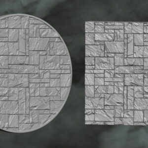 Socle rond Droiture fragilisée 25mm (REF110)