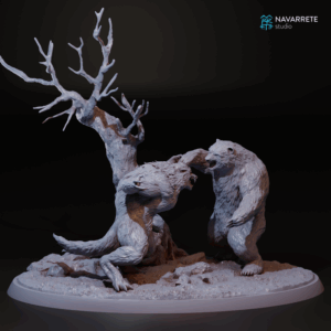 Drimreon VS Loup-garou - DIORAMA