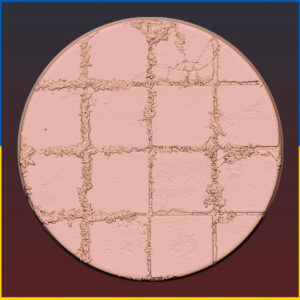 Socle rond Sous-sol humide 25mm (REF119)