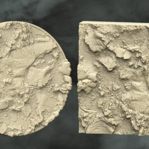 Socle rond Voyage volcanique 25mm (REF65)