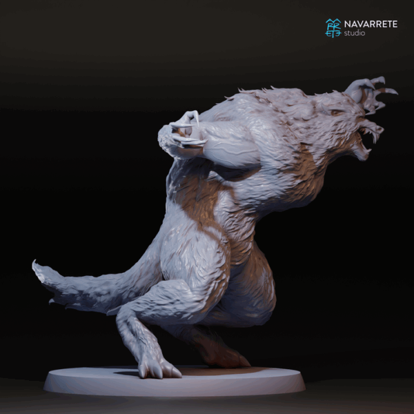 Loup-Garou Pose 3 - Image 2