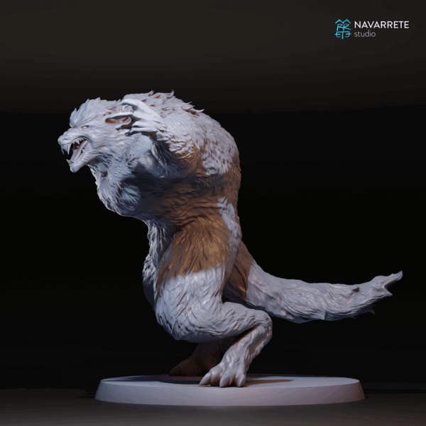 Loup-Garou Pose 3 - Image 3