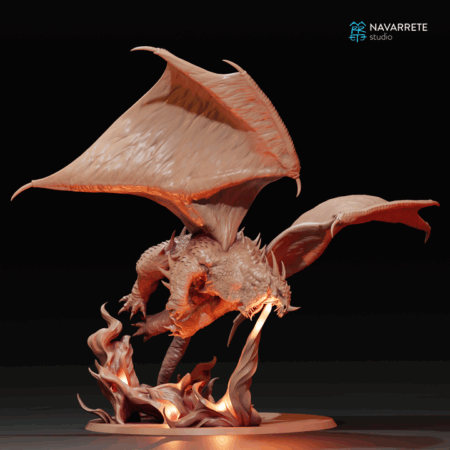 Dragon des cavernes - pose 2