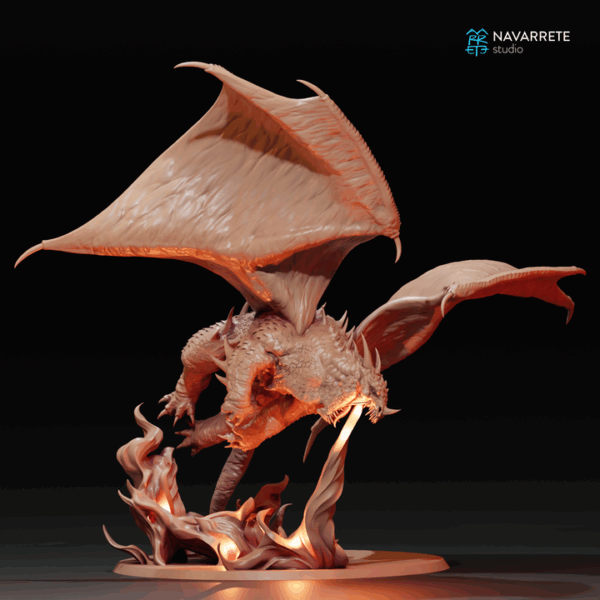 Dragon des cavernes - pose 2