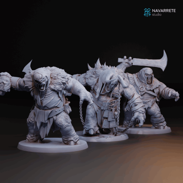 Zarkûl, le tyran des hordes et deux trolls des montagnes - Image 2