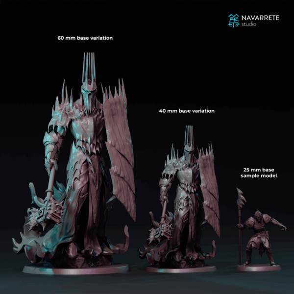 Vorgath, l’ennemi noir (socle de 60mm) - Image 3