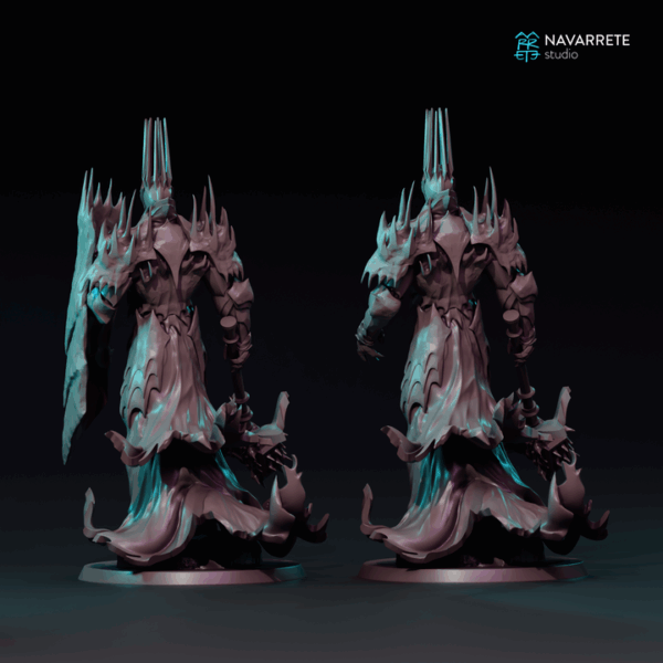 Vorgath, l’ennemi noir (socle de 60mm) - Image 2