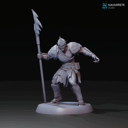 Vrosh, snow orc