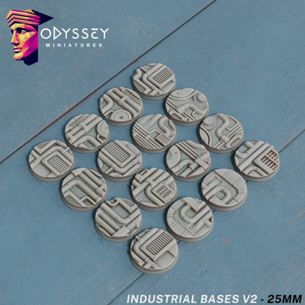 Industrial Base V2 socle rond 25mm