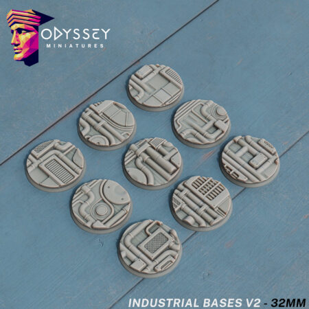 Industrial Base V2 socle rond 32mm