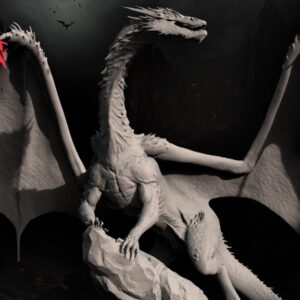 Vorondax, the Red Terror Dragon