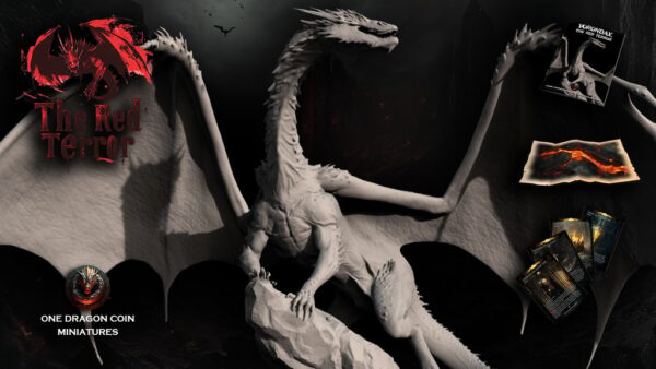 Vorondax, the Red Terror Dragon