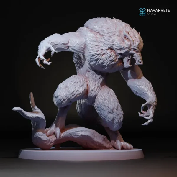 Loup-garou pose 1