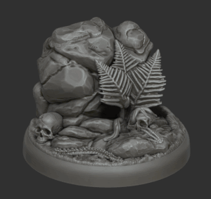 Thanatos Supreme - socle rond 32mm (REF6)