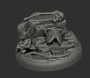 Thanatos Supreme - socle rond 32mm (REF7)