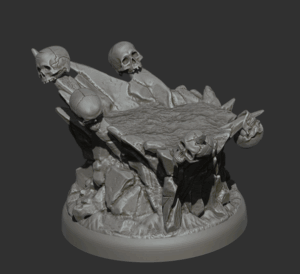 Thanatos Supreme - socle rond 32mm (REF8)