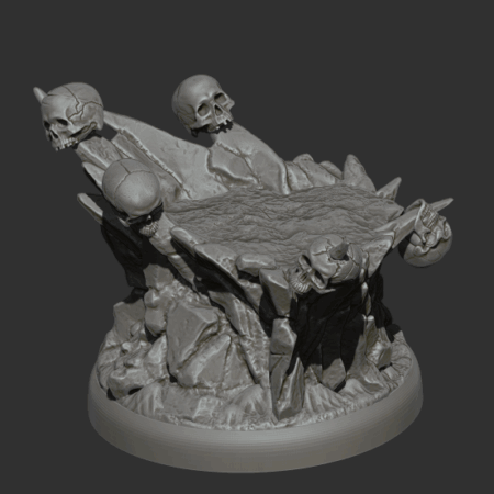 Thanatos Supreme - socle rond 28mm (REF8)