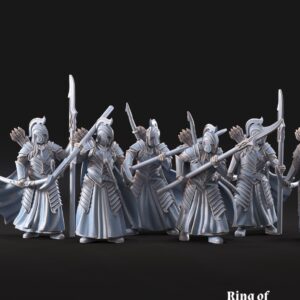 Bloody Elves Warriors with bow and spear