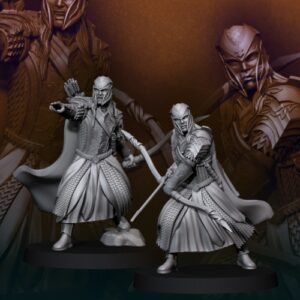 Armoured Wood Elves with bow