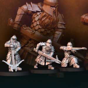 Silver Goat Dwarf Crossbow