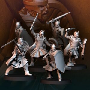 Warrior with Sword and Shield