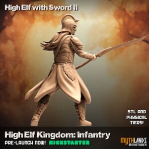 High Elf with sword II