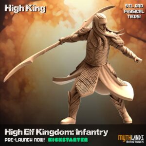 High Elf King (sans casque)