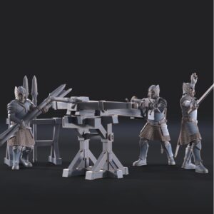 Grey Castle Rocket Launcher with Dotation