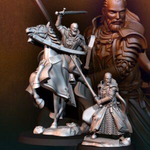 High Human King without Helmet