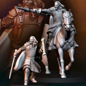 High Human Capitaine with spear