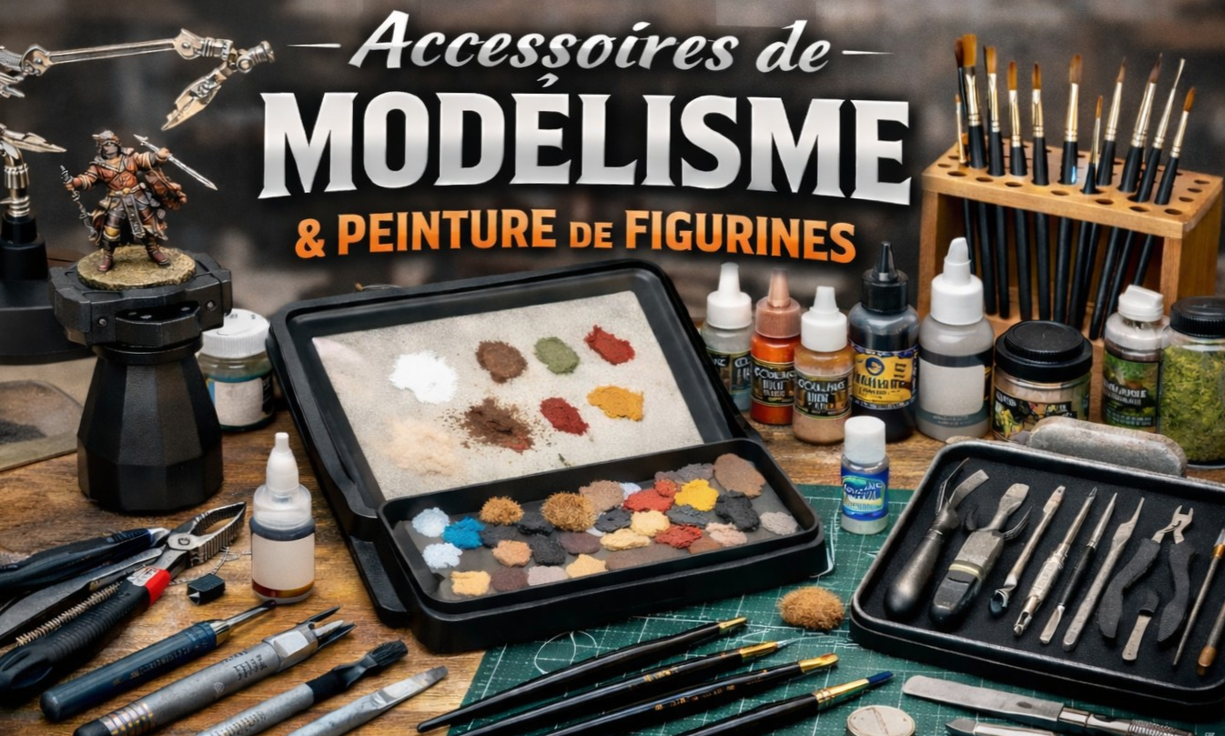 Accessoires de modélisme et peinture