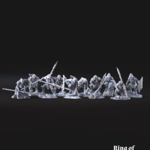 Goblin with spear and shield