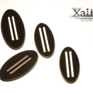 Socle rond - oval (avec interstice)